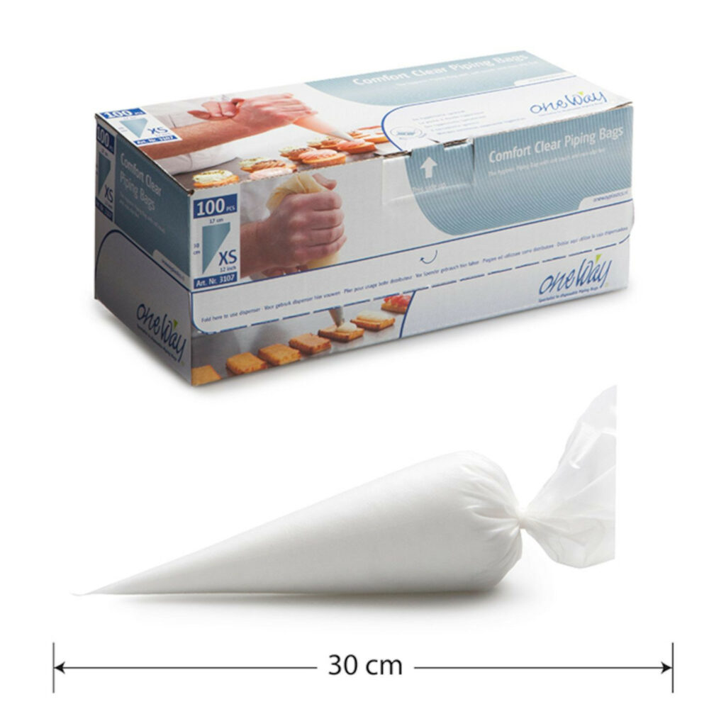 Maisiņi konditorejas v/l COMFORT CLEAR 30cm 100gb