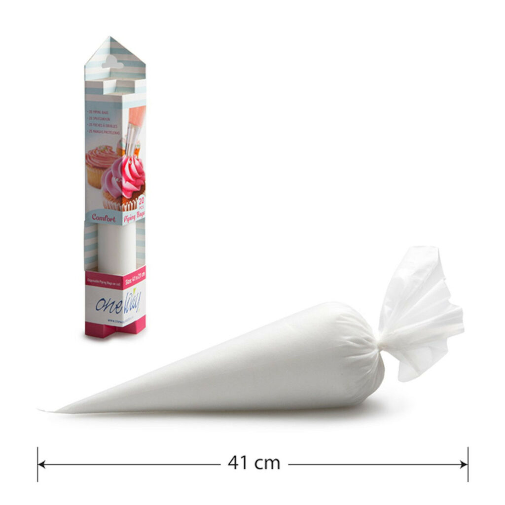 Maisiņi konditorejas v/l COMFORT CLEAR 41x21cm 20gb