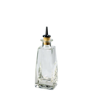 Pudele stikla ar geizeri 200ml