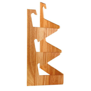 Statīvs trīsstāvīgs koka 59x30.5x2cm