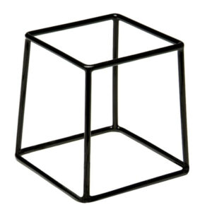 Paliktnis MULTI 18x18x18cm melns