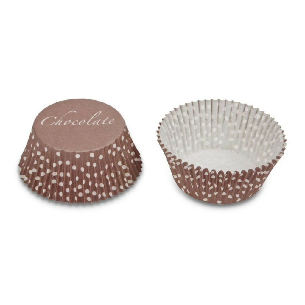 Kēksa formas papīra ø3/4 h-2cm 50gb CHOCOLATE