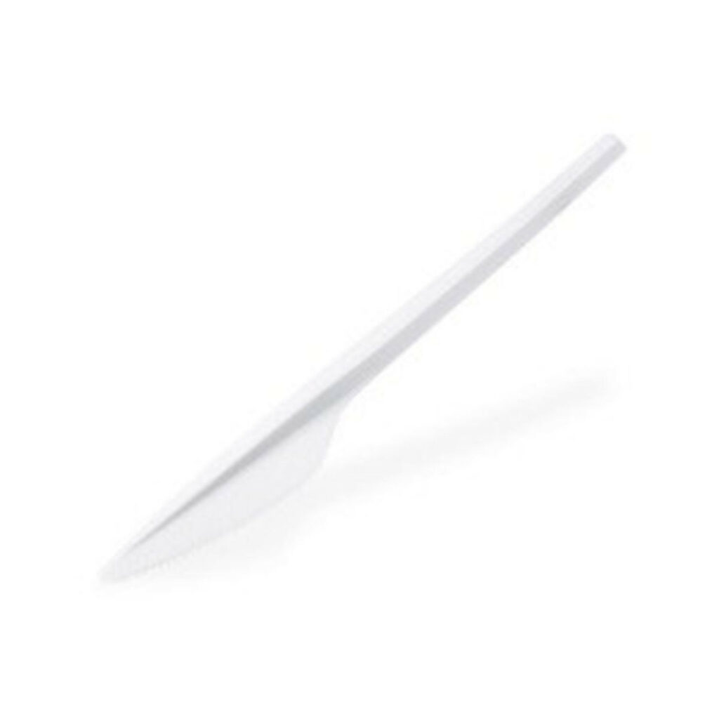 Naži v/l. plm. baltas 17cm 100gab BIO