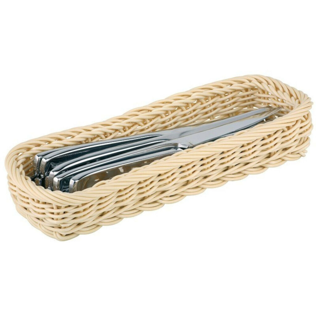 Groziņš galda piederumiem pīts plastmasas 27×10cm h-4.5cm