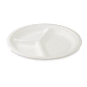 Šķīvji v/l BIO trīsdaļīgi ø26cm 50gab