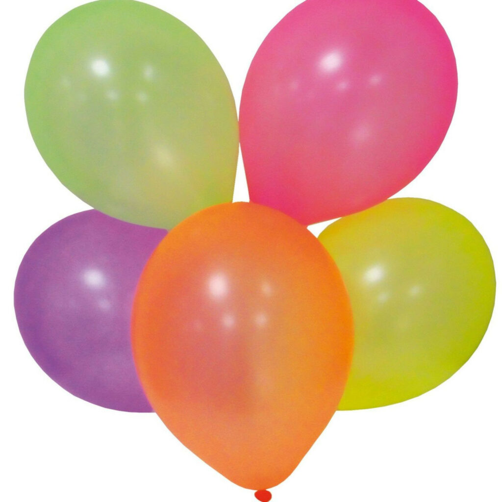 Baloni NEON ø29cm 90cm 10gb