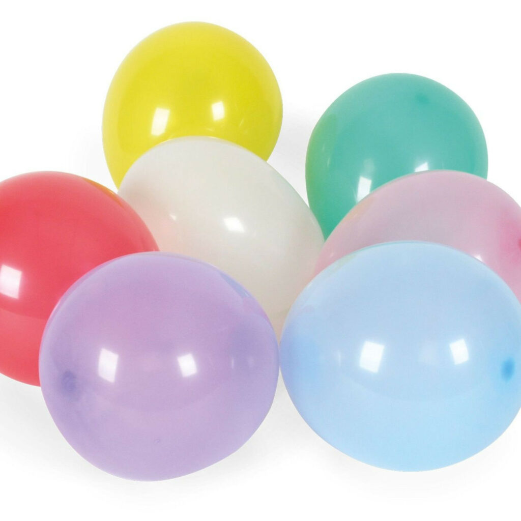 Baloni ø15cm 70cm 50gb krāsaini