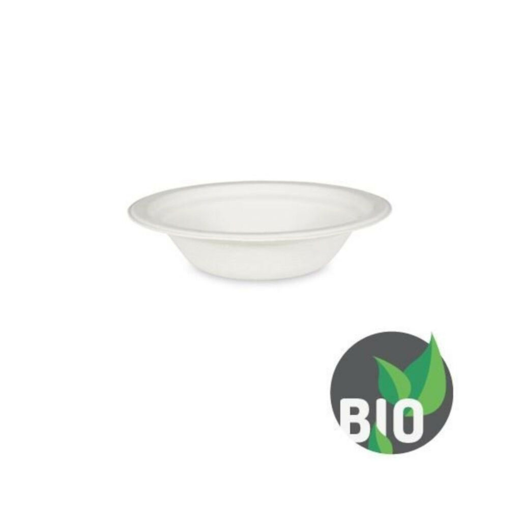 Bļodas v/l. BIO ø 15cm 300ml 50gab cukurn.šķiedras