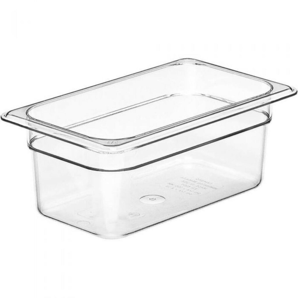 GN trauks 1/4 h 100mm 16.2x26.5cm plastm.PC (-40°...+99°C)