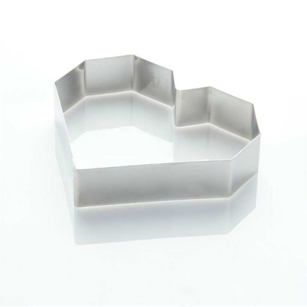 Forma sirds n/t 150x138 h-40mm 550ml DIAMOND HEART