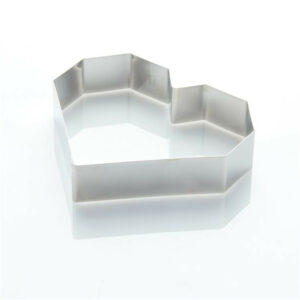 Forma sirds n/t 150x138 h-40mm 550ml DIAMOND HEART