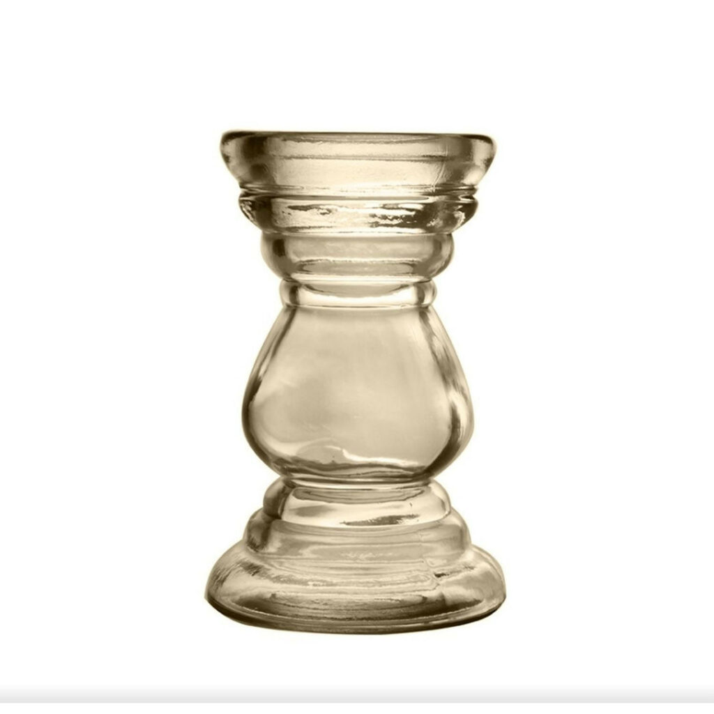 Svečturis CANDELABRO h-19.5cm brūns
