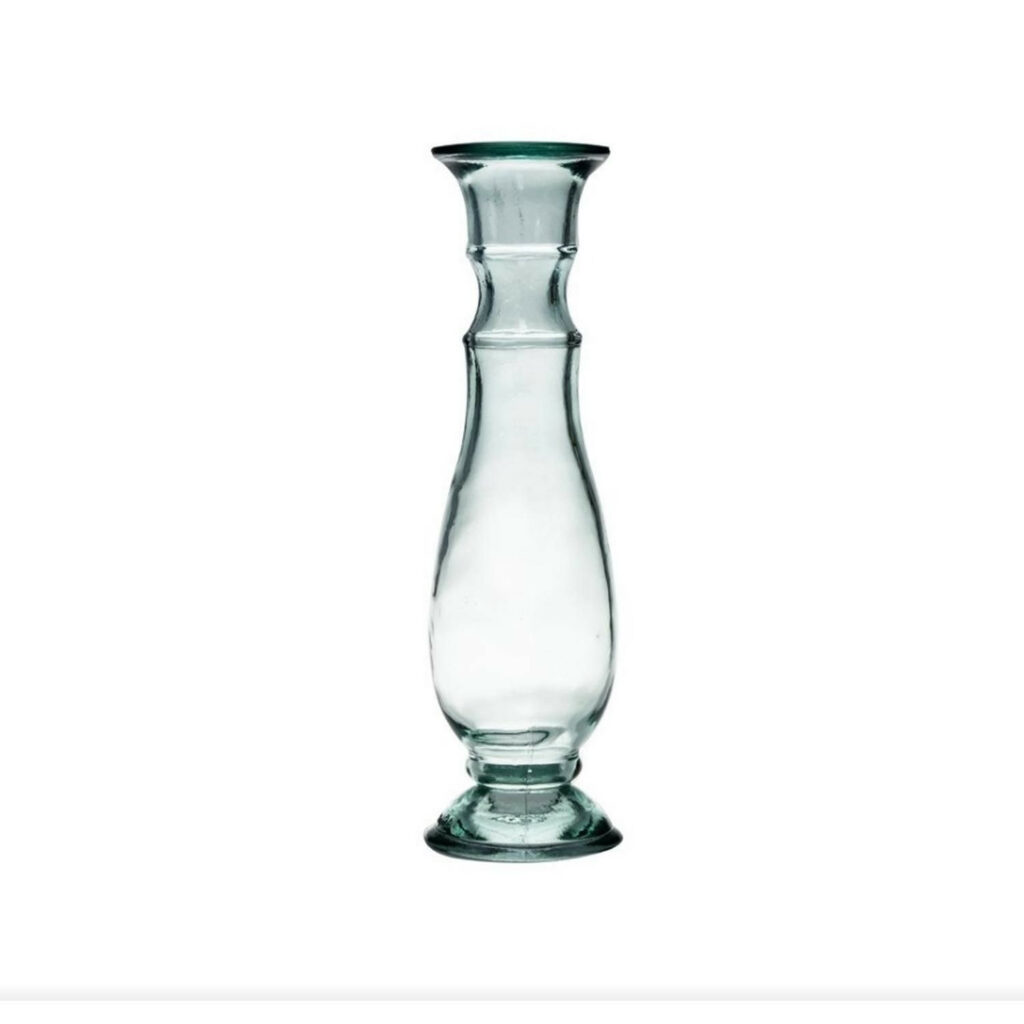 Svečturis ABRIL h-40cm pelēks