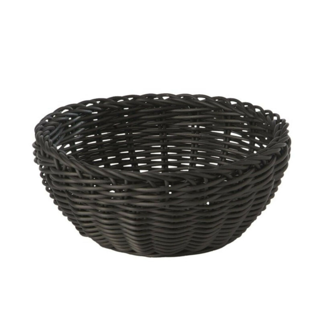 Grozs ø20cm h-8cm melns