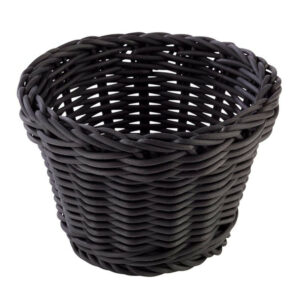 Grozs plm. ø13 h-10cm melns