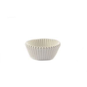 Formas kēksa v/l ø4.5cm h-2.5cm 100gb baltas