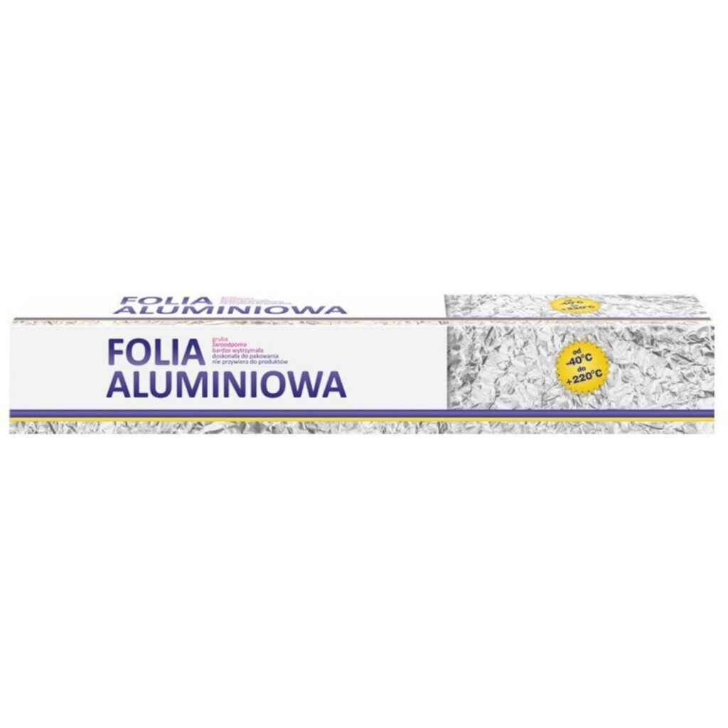 Folija alumīnija 44cm×100m 11µm 1.3kg