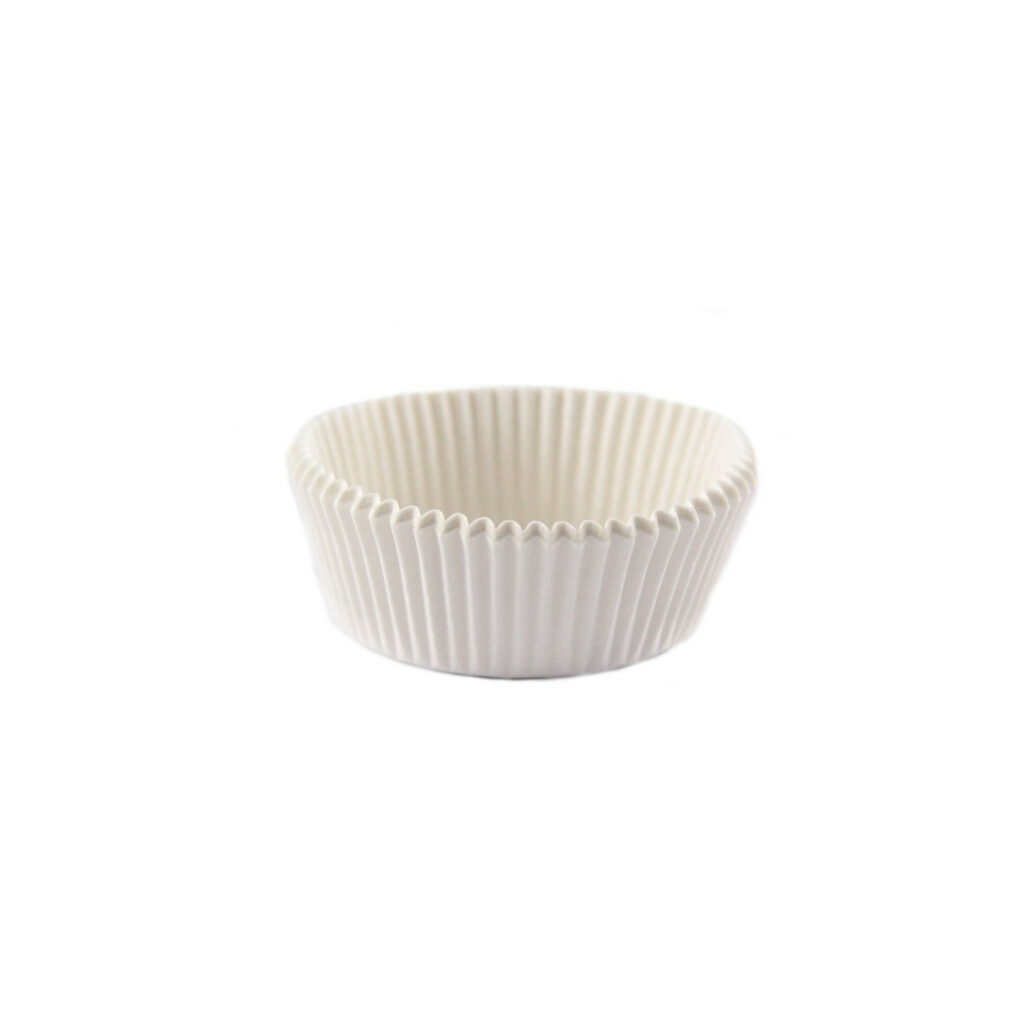 Formas kēksa v/l ø6cm h-2.7cm 1000gb balts