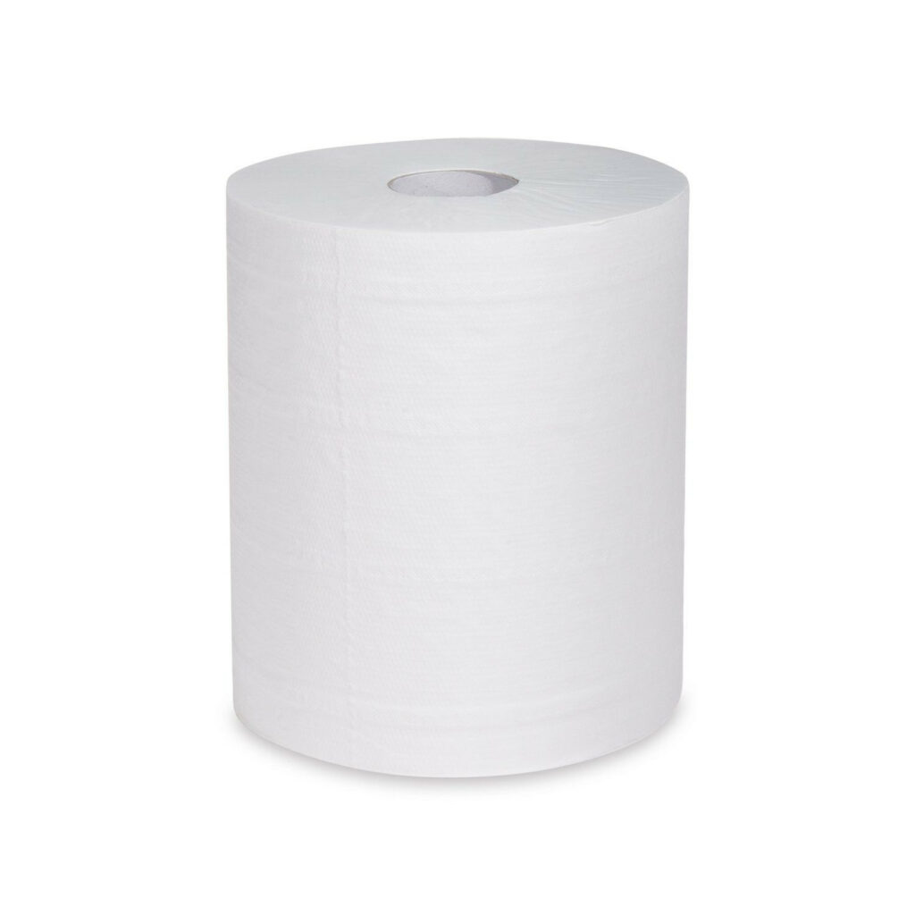 Virtuves dvielis papīra divas kārtas ø19cm h-22cm 160m