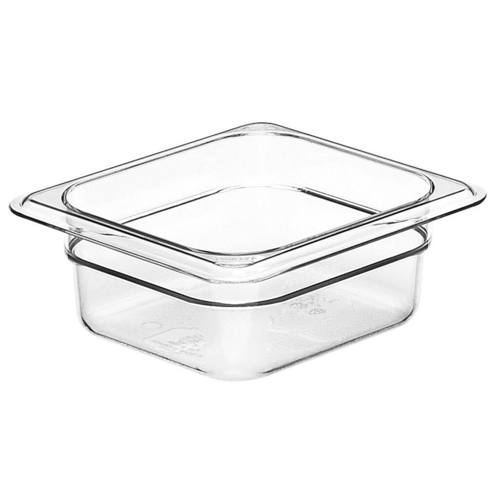 GN 1/6 h-65mm 16.2x17.6cm 1L plastm.PC (-40°...+99°C)