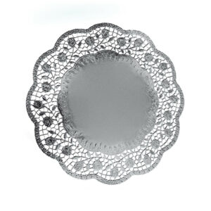 Paliktņi papīra v/l ø32cm 4gb sudraba