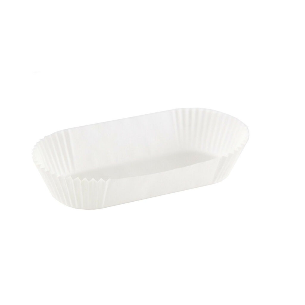 Formas EKLĒRIEM papīra Nr.88 105x40mm h-25mm 1000gb baltas