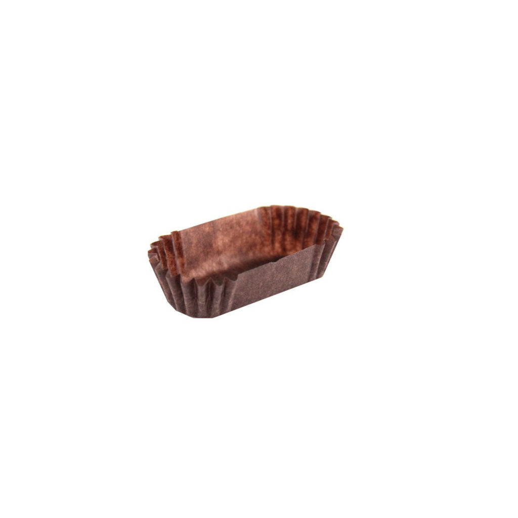 Formas EKLĒRIEM papīra 10.4x4cm h-2.5cm 1000gb brūnas
