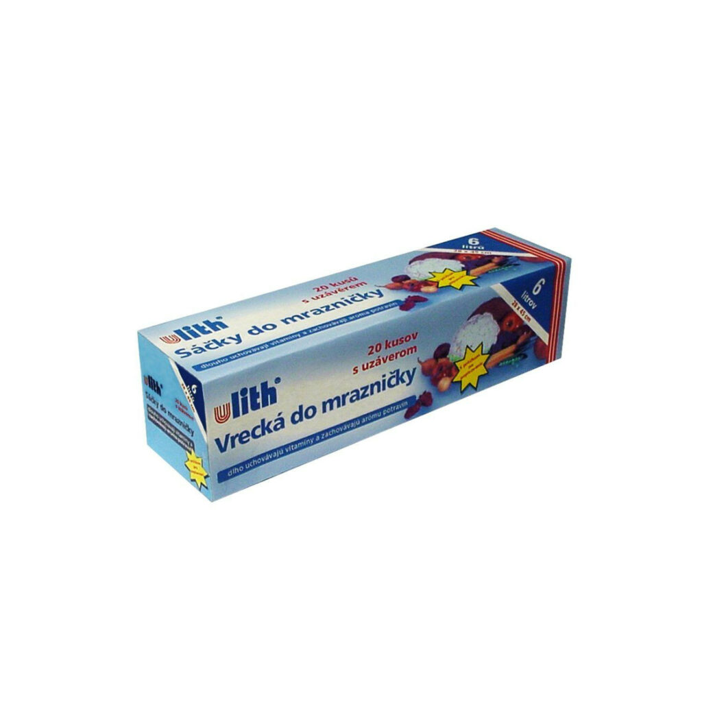 Maisiņi produktu saldēšanai 28×45cm 6 l 20µm 20gb
