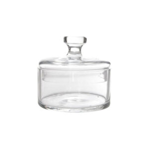 Trauks stikla ar vāku ø13cm h-12.5cm