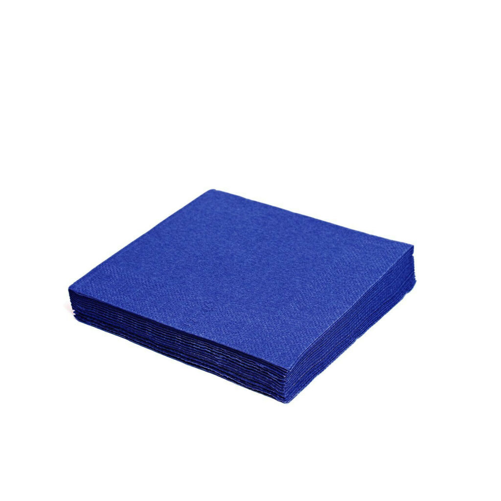 Salvetes trīs kārtas 33cm 20gb tumši zilas