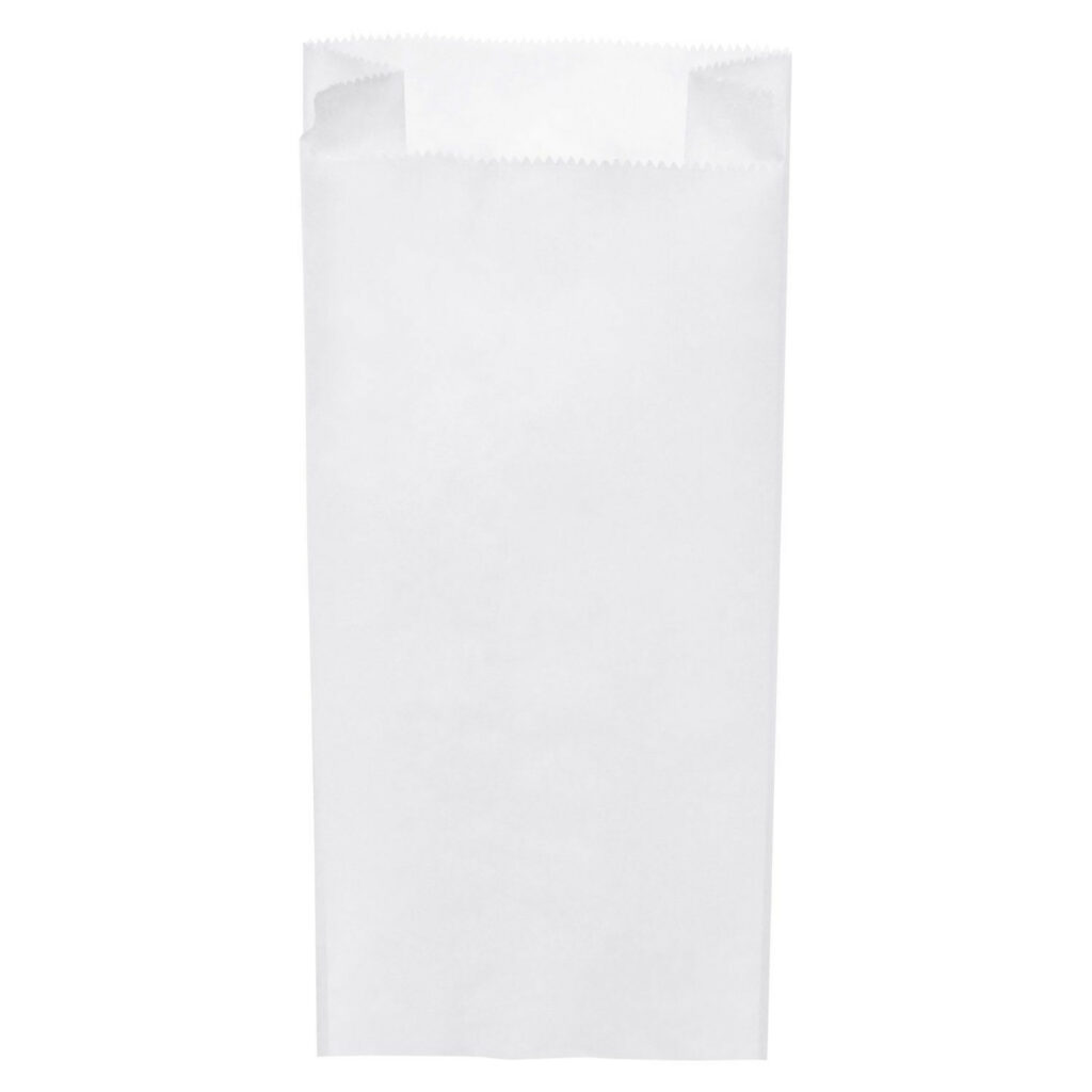 Maisiņi papīra 5kg 20+7×45cm 100gb balti