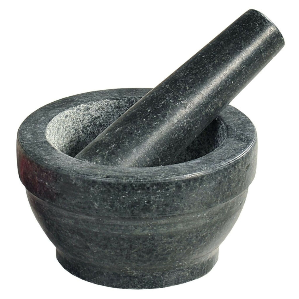Piestiņa granīta ar stampiņu ø16cm h-8 5cm