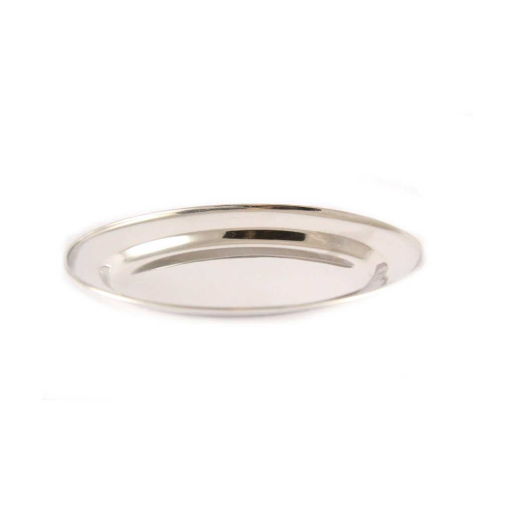 Paplāte met. ovāla 20cmx0.5mm