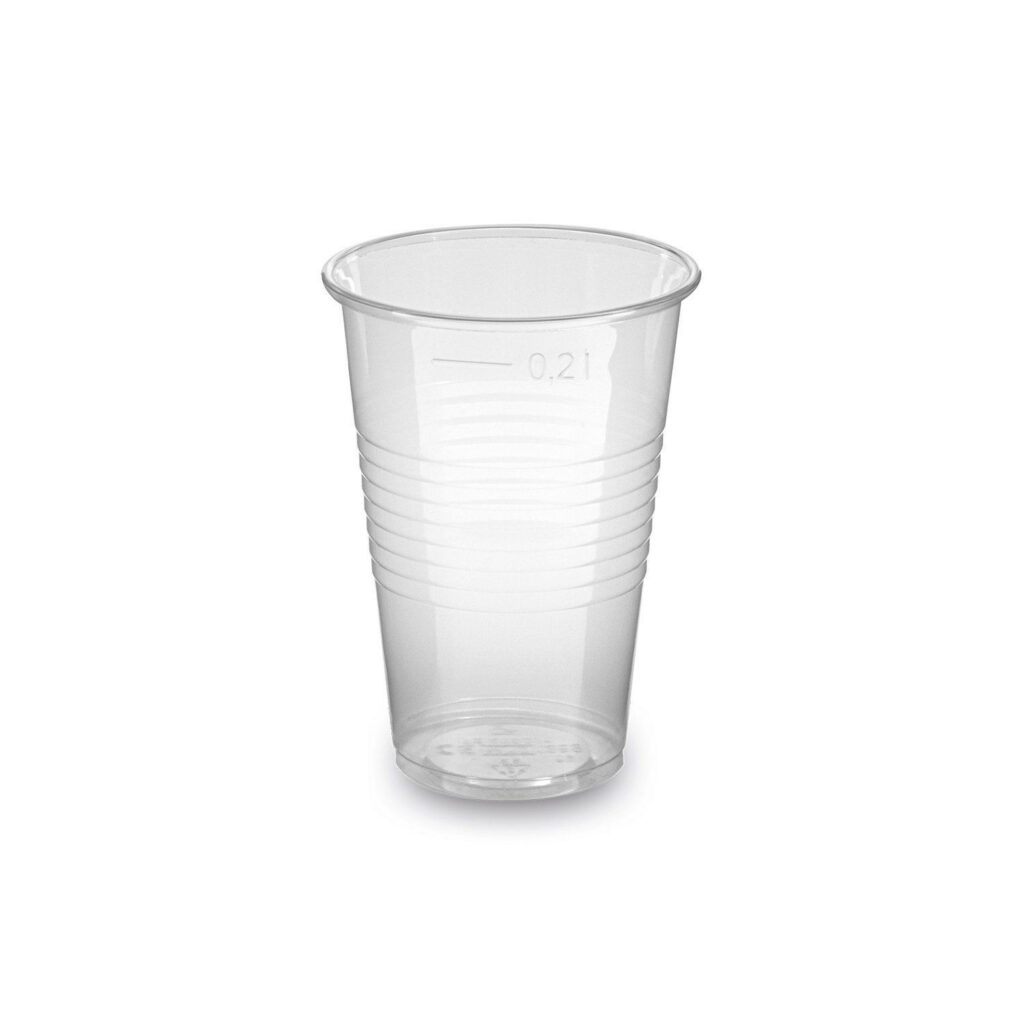 Glāzes v/l plm. 200ml 100gb caurspīdīgas