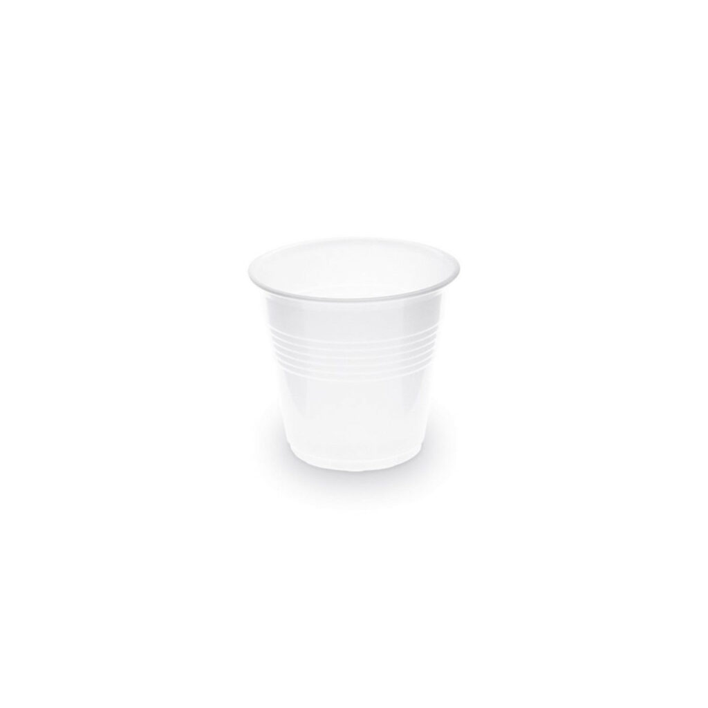 Glāzes v/l plm. 80ml 100gb baltas