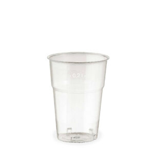 Glāzes v/l. plastmasas 200ml caurspīdīgas 50gab