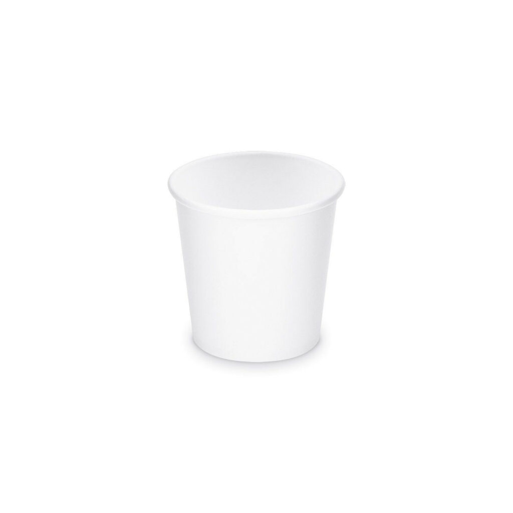 Glāzes v/l papīra 110ml 50gb baltas