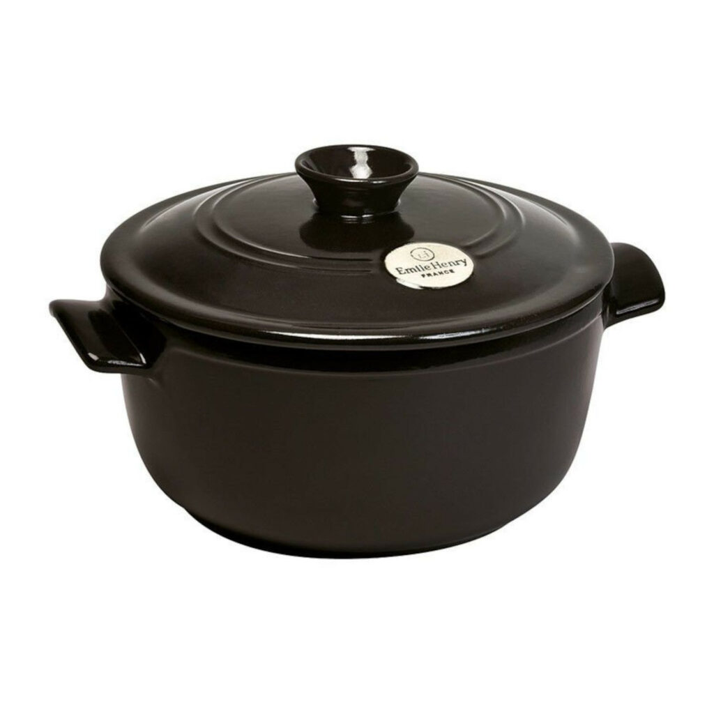 Katls ar vāku ø20cm 2.5 l tumši pelēks