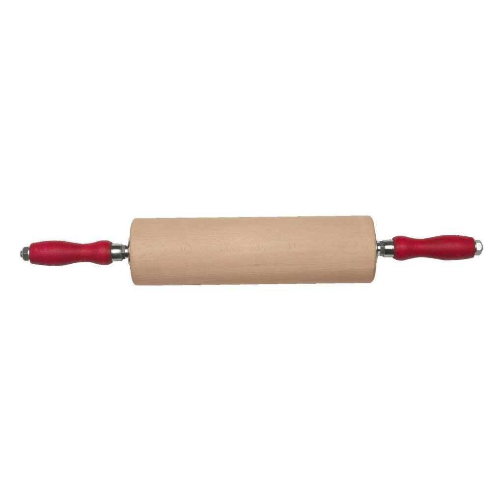 Rullis ar koka rokturiem 45cm