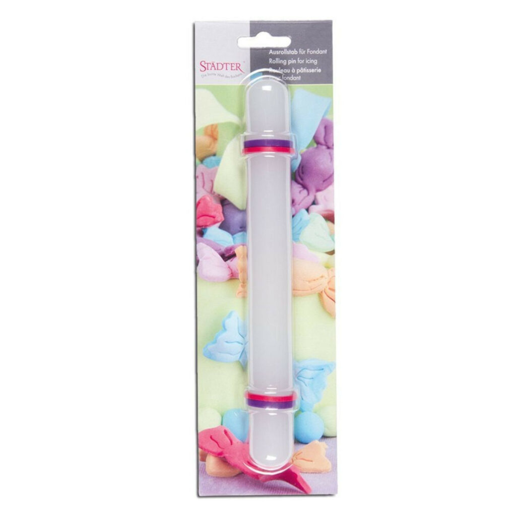 Rullis PP cukura mastikai ø2.5cm 22.5cm balts [6]