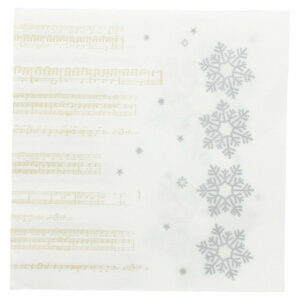 Salvetes 33cm 2-k 50gab New SNOW baltas