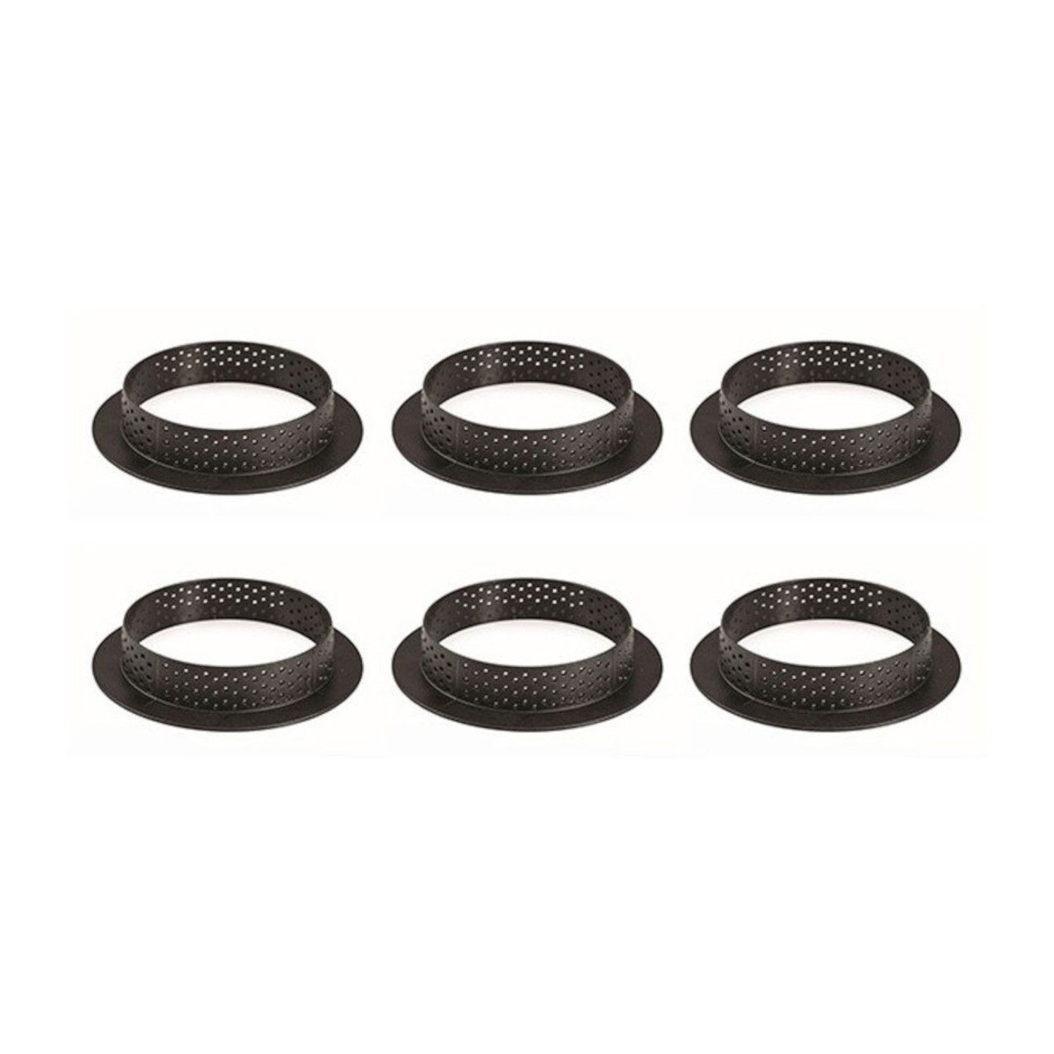 Forma plastmasas perforēta ø80 h-20mm 6gb TARTE RING
