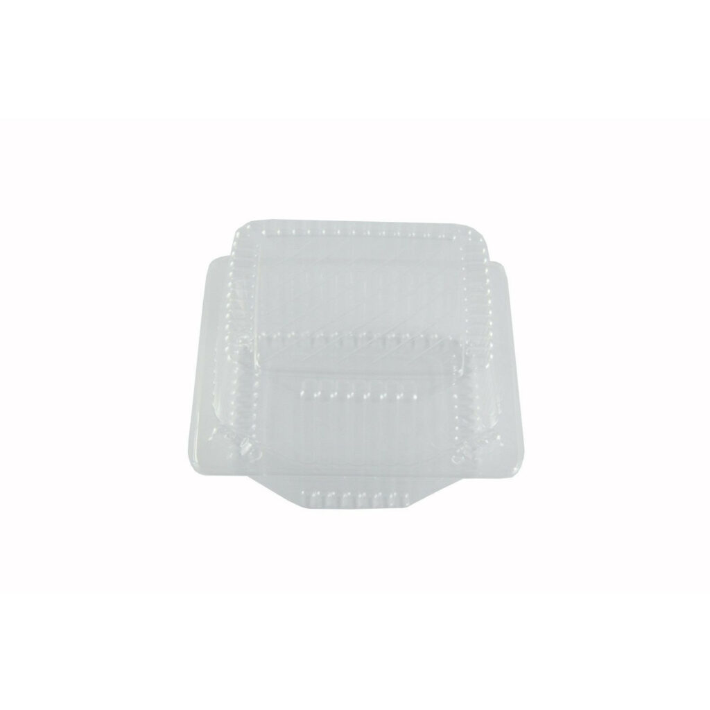 Kārba desertam v/l. 13×13cm h-6.5cm ar vāku 50gb.