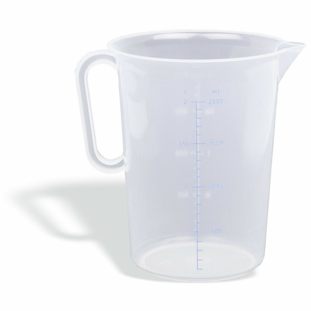 Mērkrūze ar iedaļām plm. PP 0.25 l