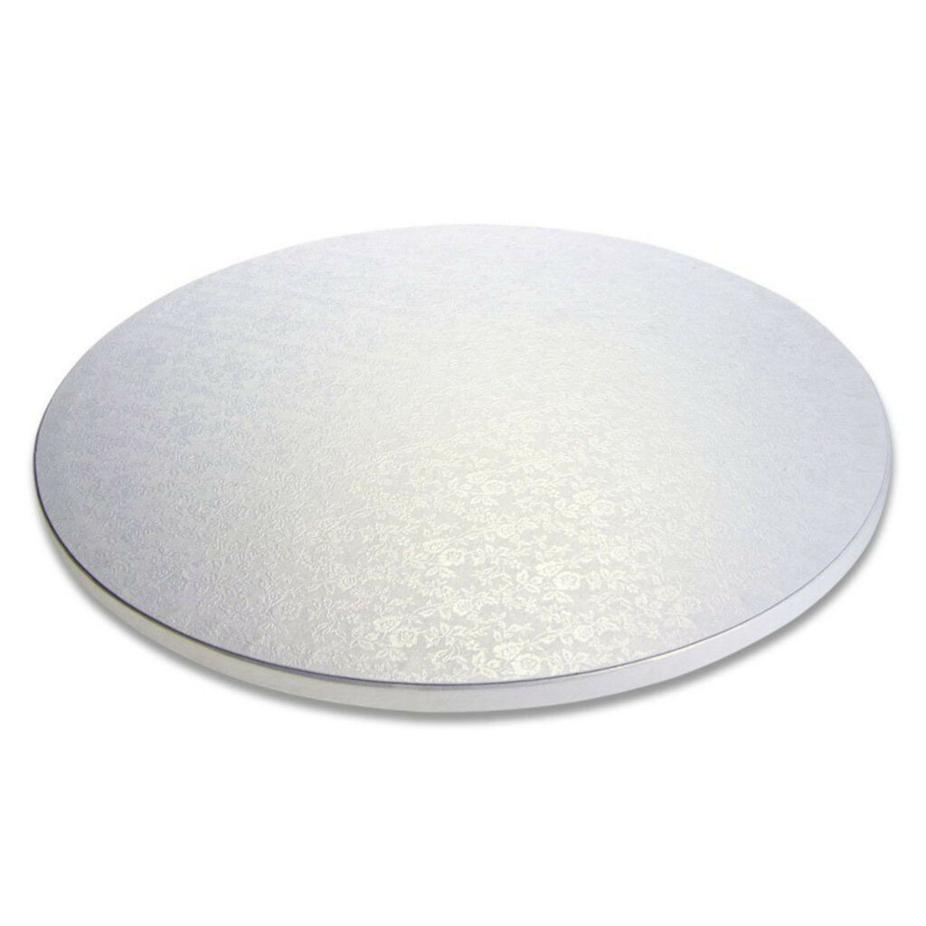 Paliktnis kūku ø 25cm h-1.2cm pērļu balts
