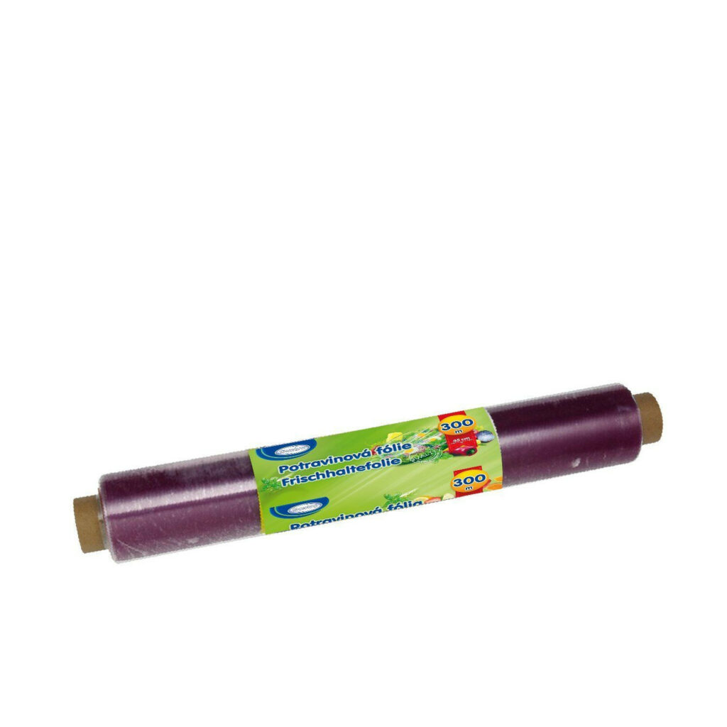 Plēve pārtikas rullis PVC 45cm×300m violeta