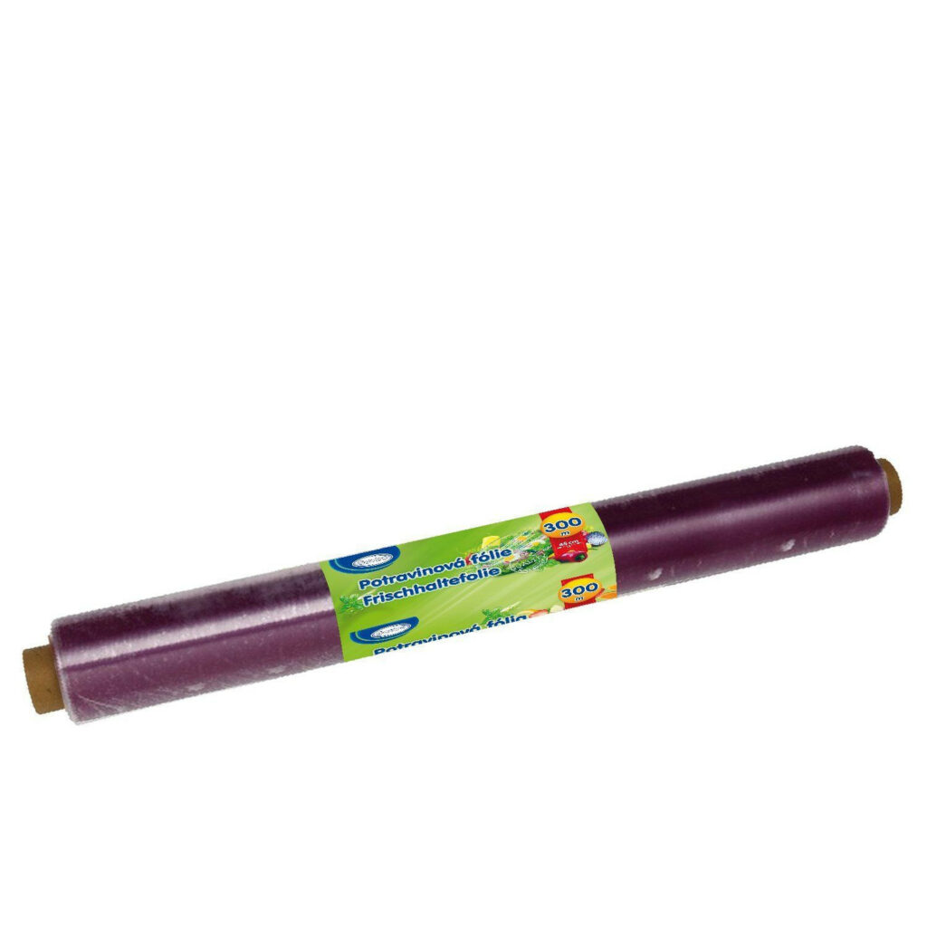 Plēve pārtikas rullis PVC 60cm×300m violeta