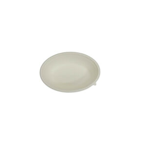 Bļodas v/l BIO ovālas 600ml, 20.5x14.5cm, h-4.5cm, 50gab. cukurn.šķiedras