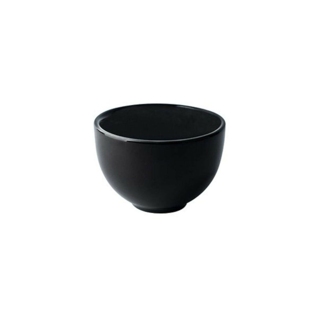 Krūze krāsu mainoša 200ml CUPPING BOWL melna
