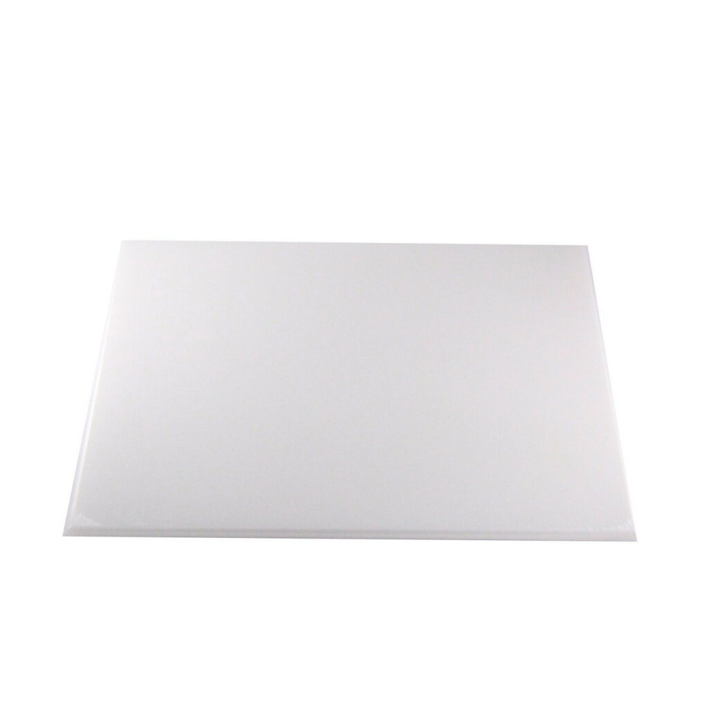 Dēlītis plastmasas 60×45cm h-2cm balts